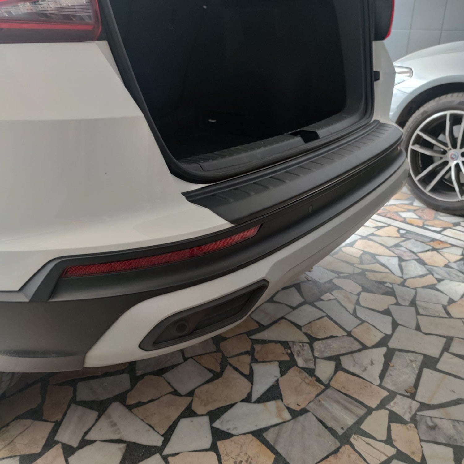 Seat Ateca 2016 Onwards Rear Bumper Sill Protector Matt