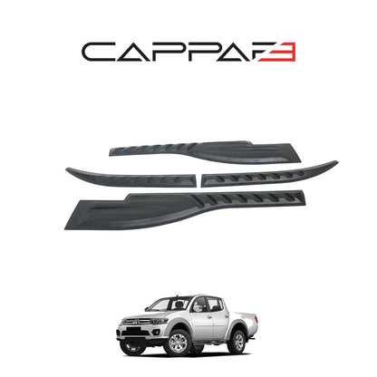 Mitsubishi L200 2007 - 2015 Rear Bumper Sill Protector 4pcs