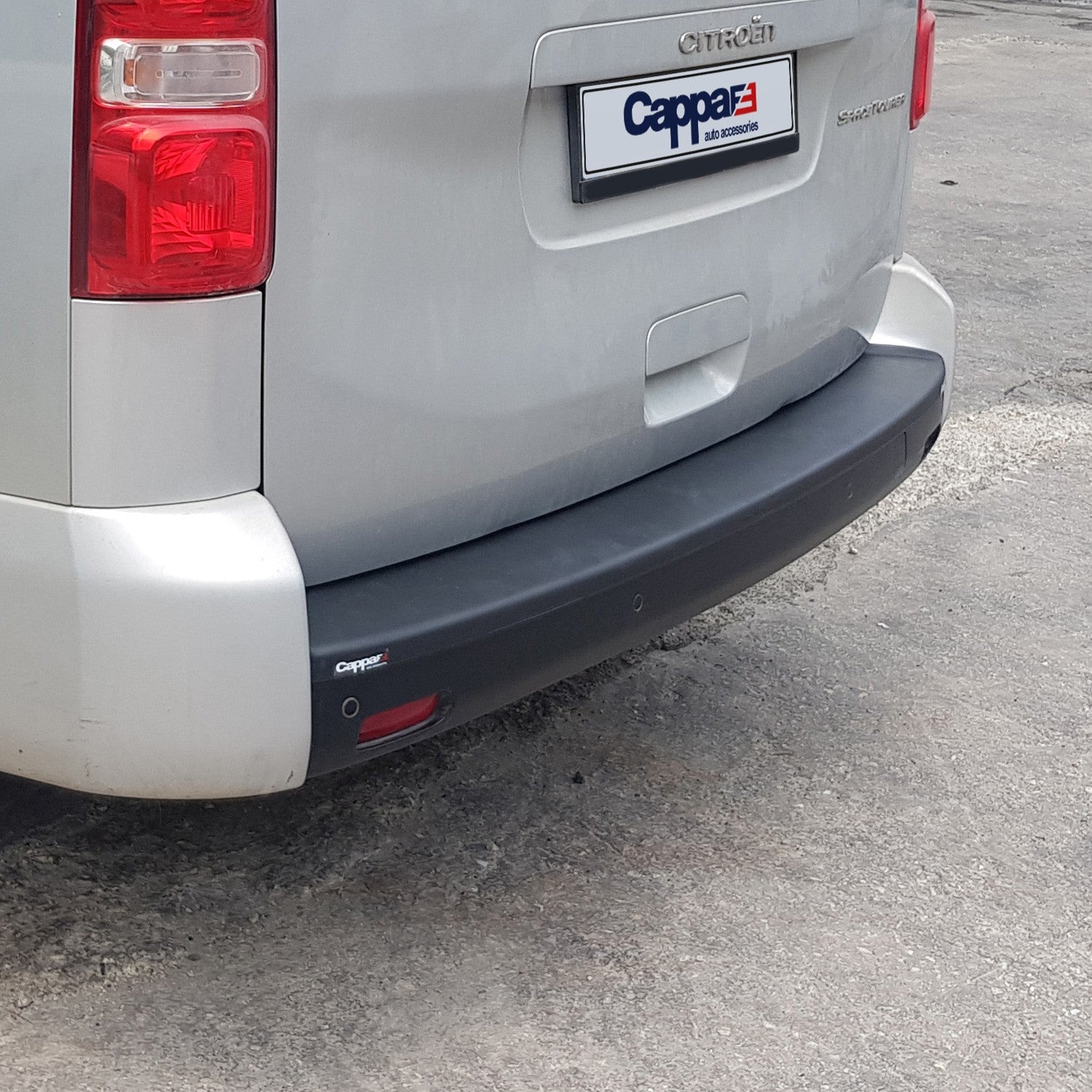 Citroen Jumpy 2017 Onwards Rear Bumper Sill Protector Matt