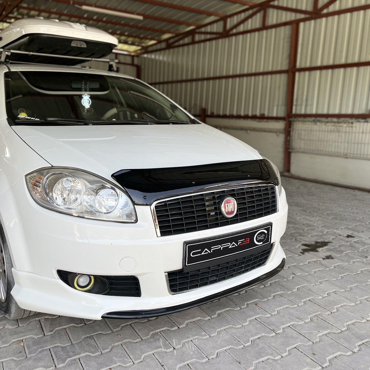 Fiat Linea 2007 - 2018 Bonnet Deflector 4mm