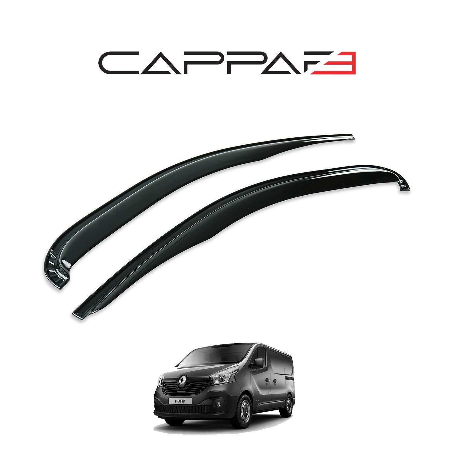 Renault Trafic 2014 - 2019 Window Wind Deflectors 2pcs