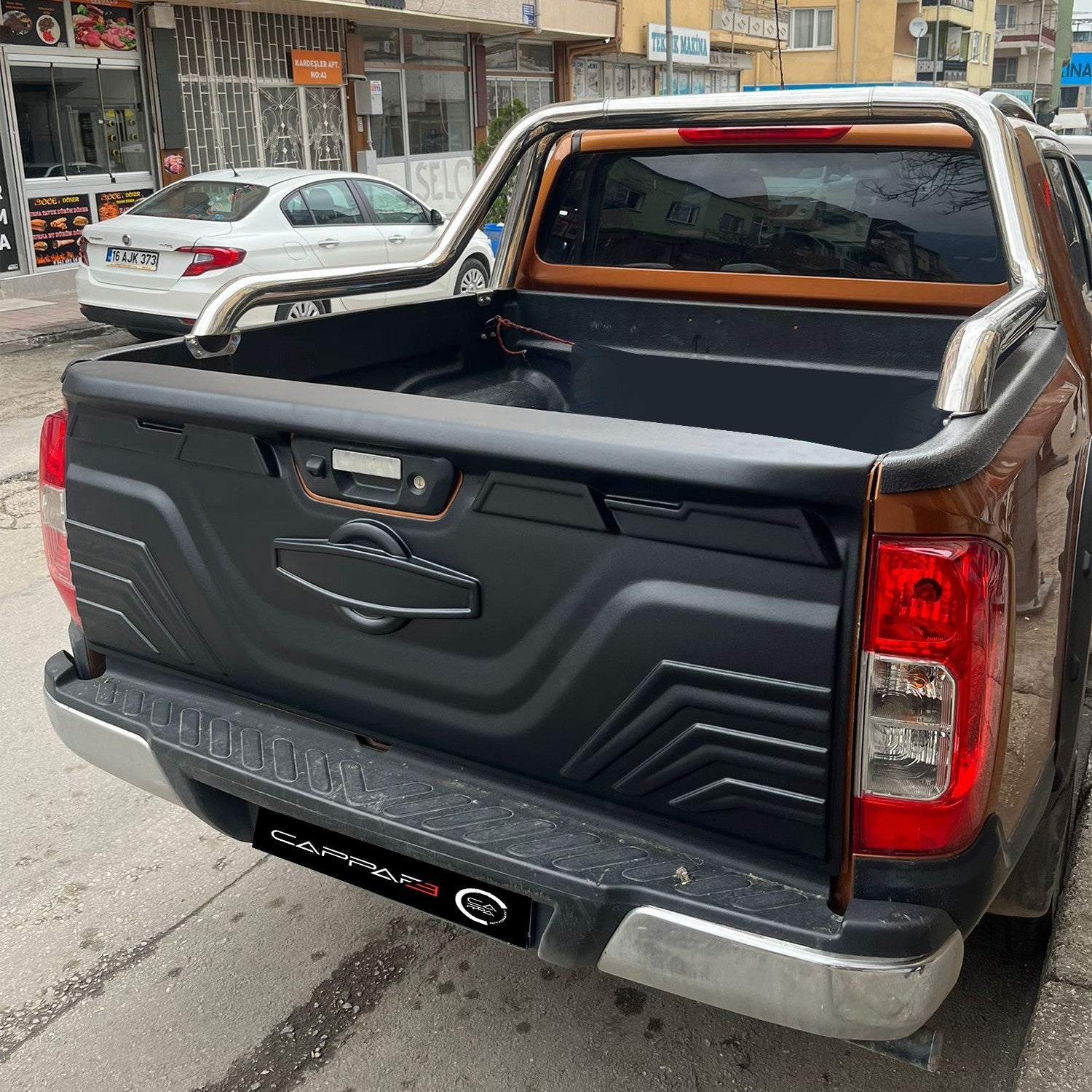 Nissan Navara 2016 - 2021 Boot Lid Fender Flares