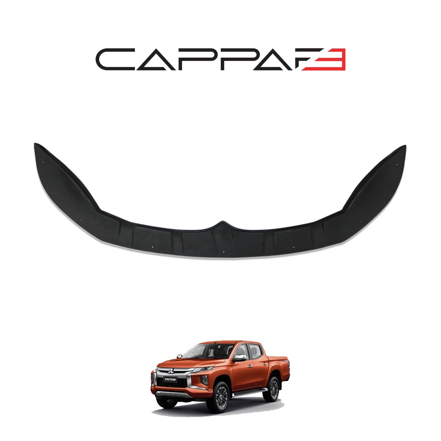 Mitsubishi L200 2019 Onwards Bonnet Deflector