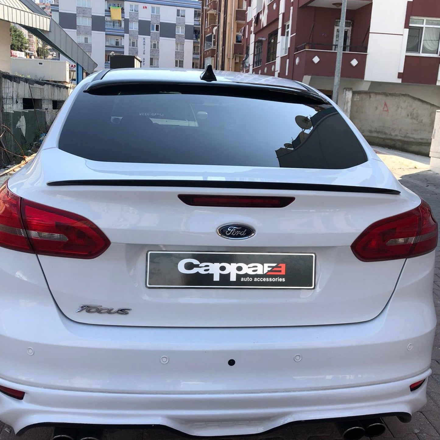 Ford Focus 2011 - 2018 Rear Window Spoiler