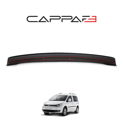 Volkswagen Caddy 2010 - 2015 Rear Bumper Sill Protector Gloss