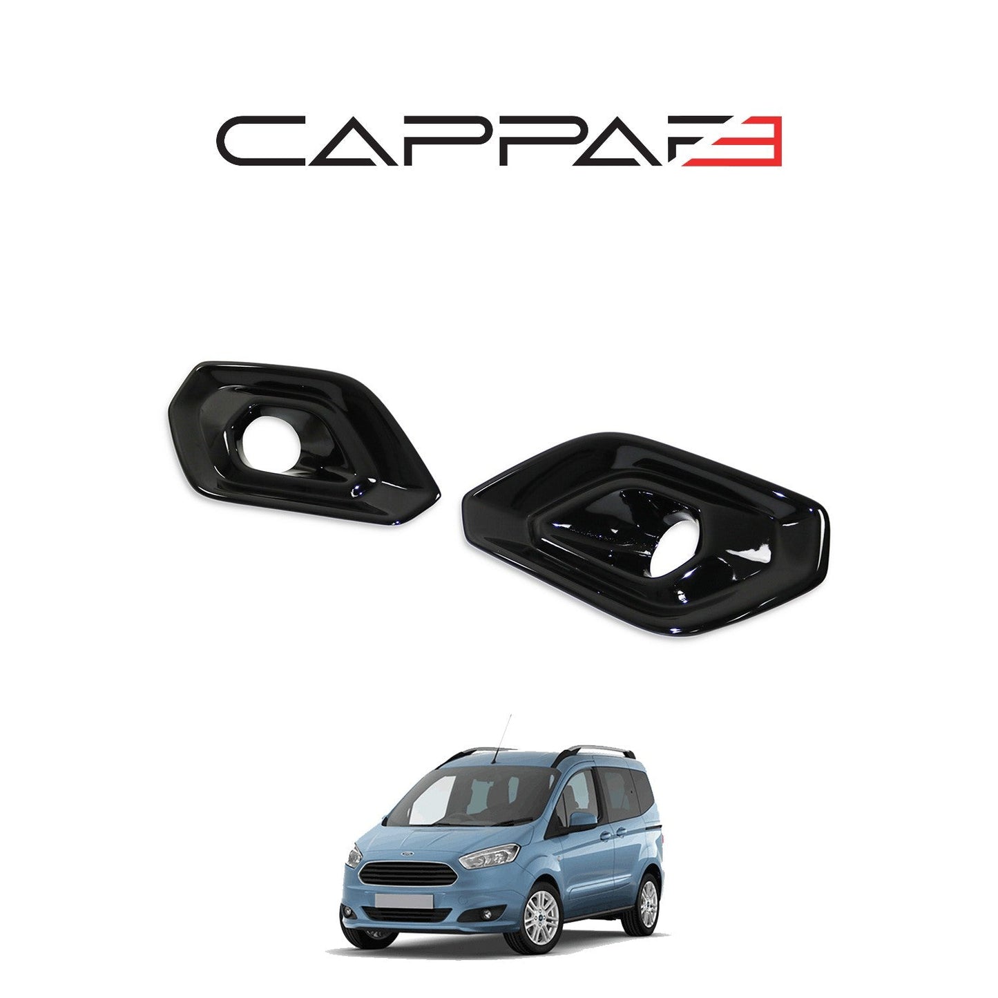 Ford Courier 2018 - 2023 Fog Lamp Frame 2pcs