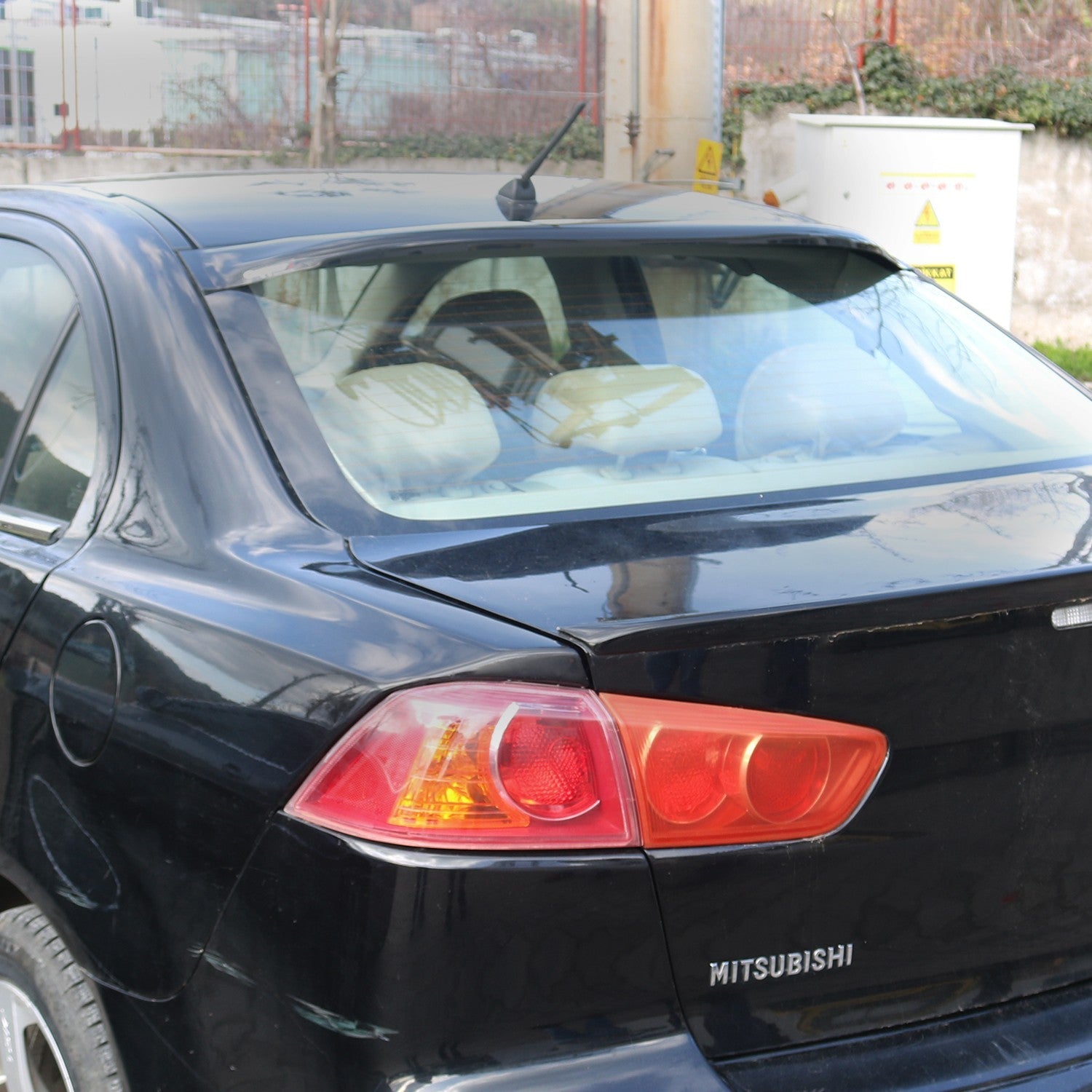 Mitsubishi Lancer 2007 - 2017 Rear Window Spoiler