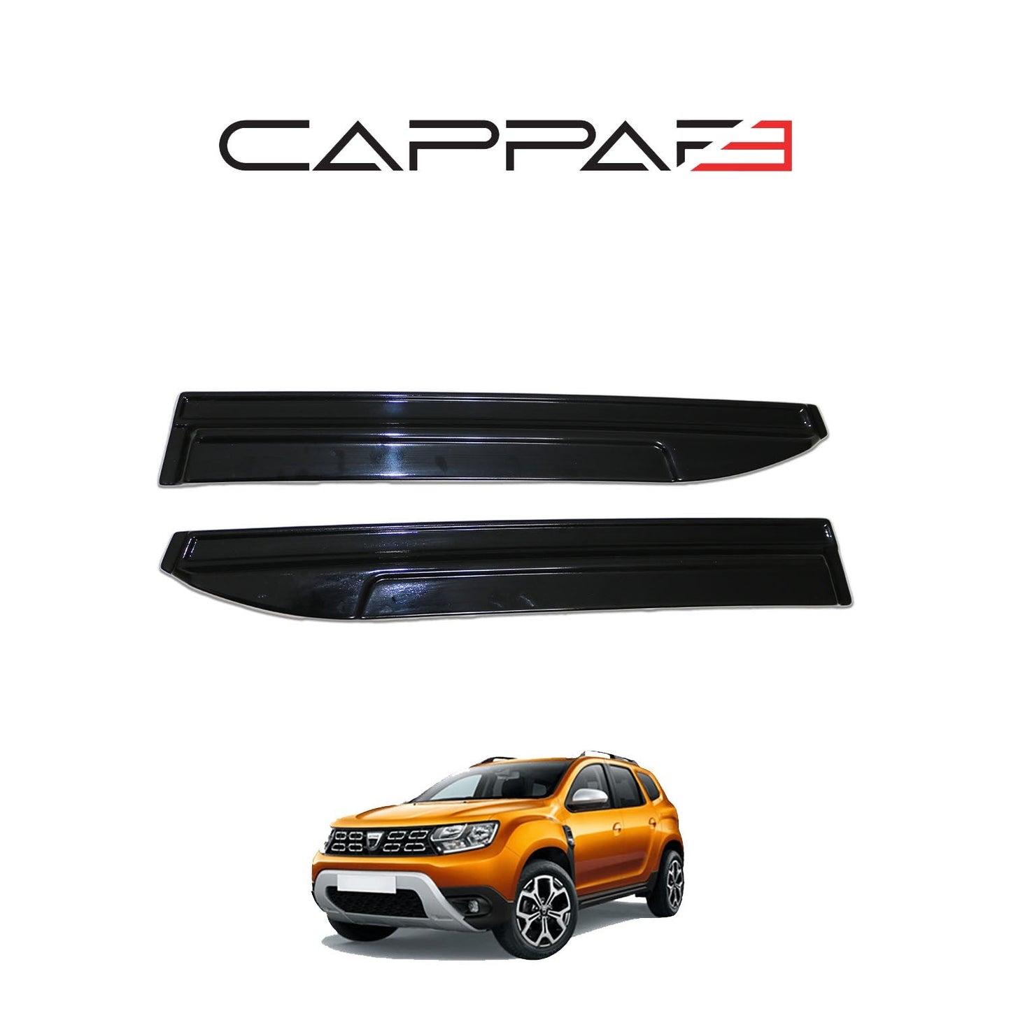 Dacia Duster 2018 - 2024 Window Wind Deflectors 4pcs