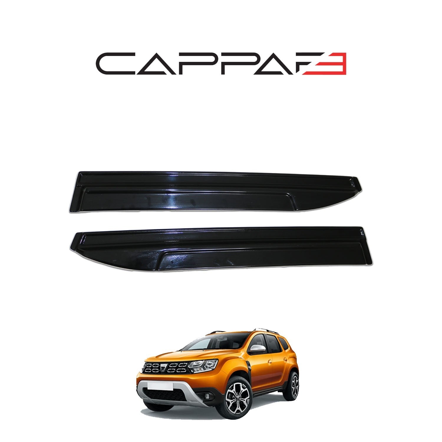 Dacia Duster 2018 - 2024 Window Wind Deflectors 4pcs