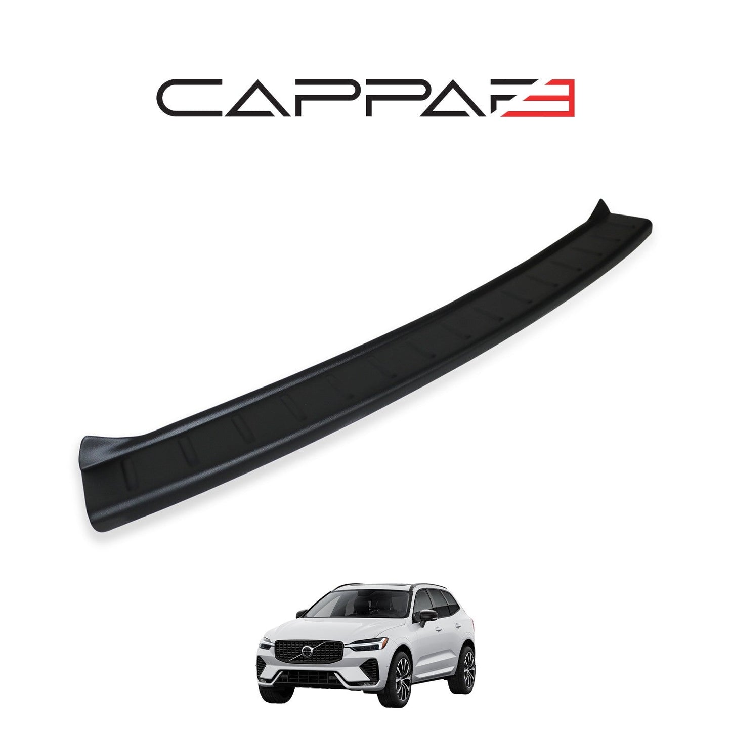Volvo XC60 2017 Onwards Rear Bumper Sill Protector Matt