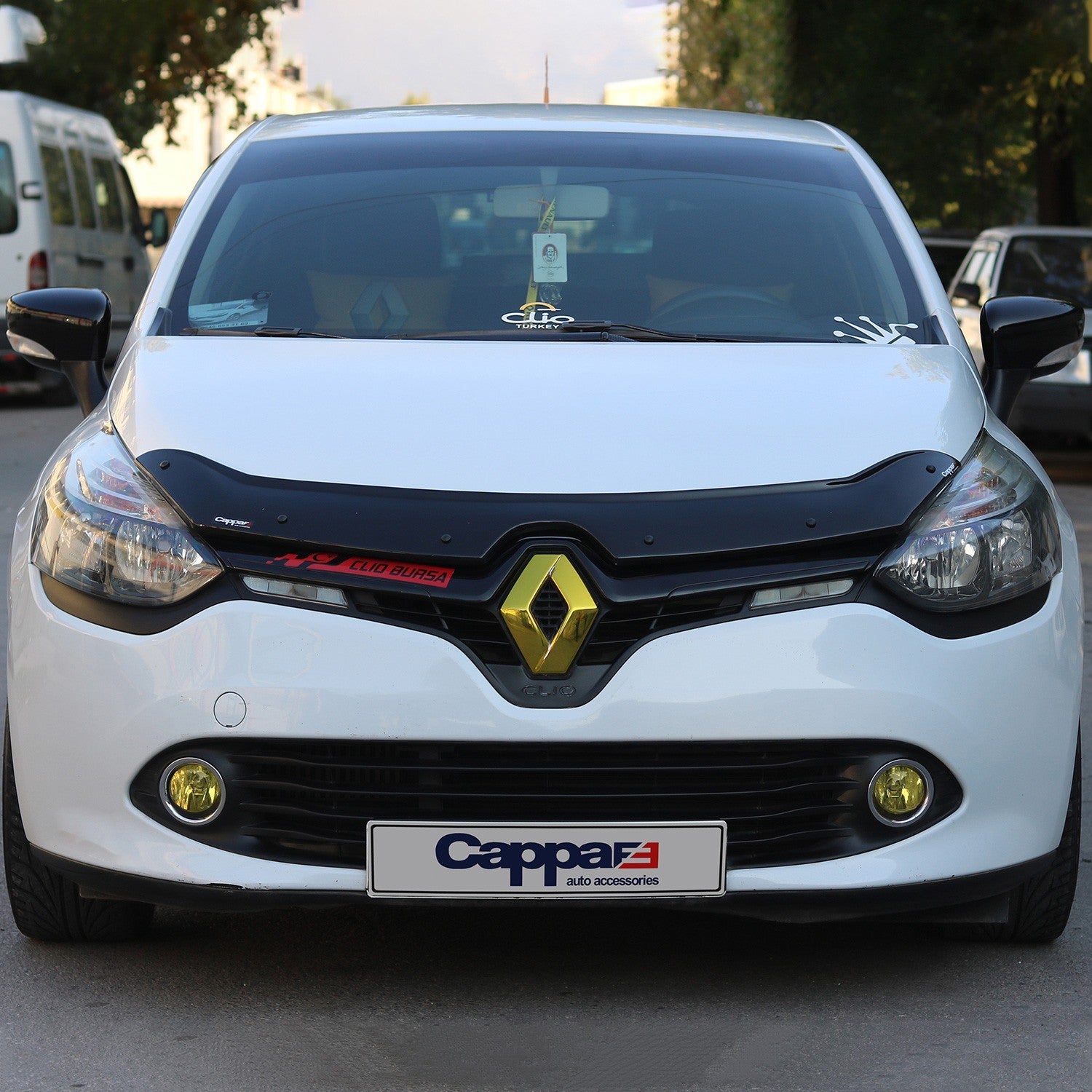 Renault Clio 2012 - 2020 Bonnet Deflector 3mm