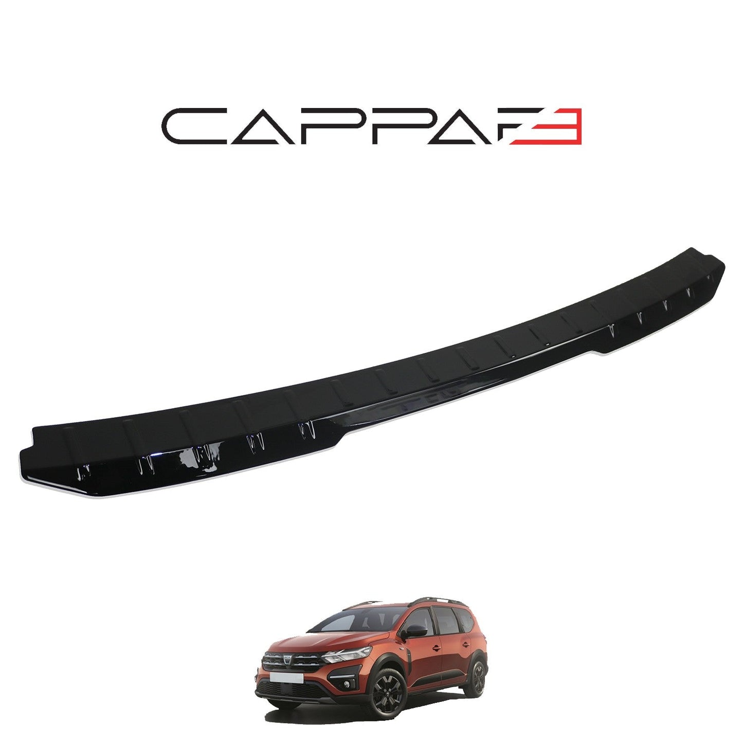 Dacia Jogger 2022 Onwards Rear Bumper Sill Protector Gloss