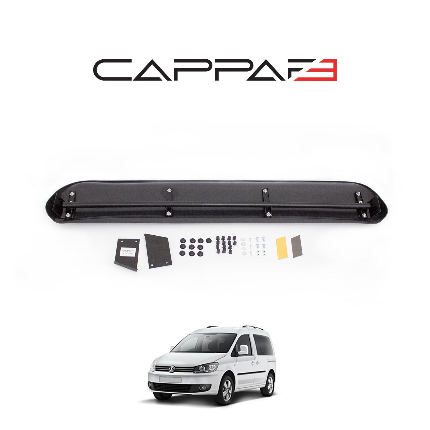 Volkswagen Caddy 2010 - 2015 Sunvisor Sun Visor Wind Deflector
