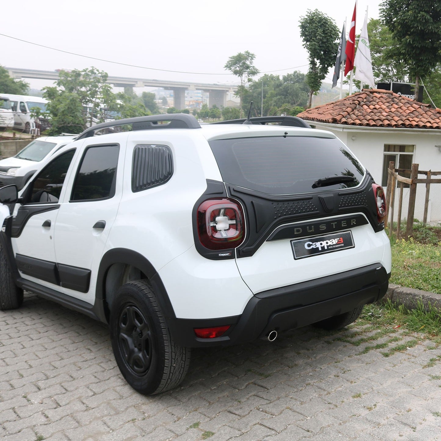 Dacia Duster 2018 - 2024 Boot Lid Fender Flares 3pcs