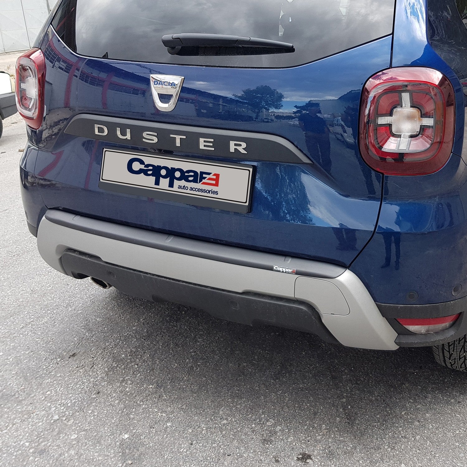 Dacia Duster 2018 - 2024 Rear Bumper Sill Protector Matt