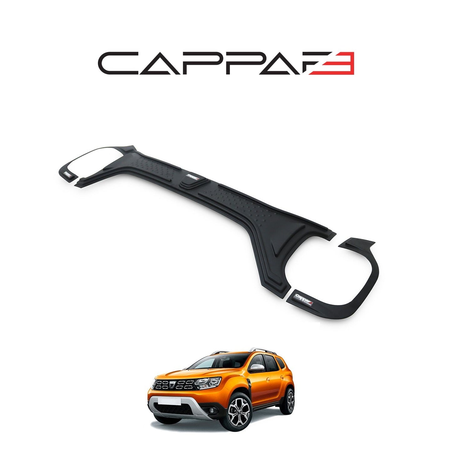 Dacia Duster 2018 - 2024 Boot Lid Fender Flares 3pcs