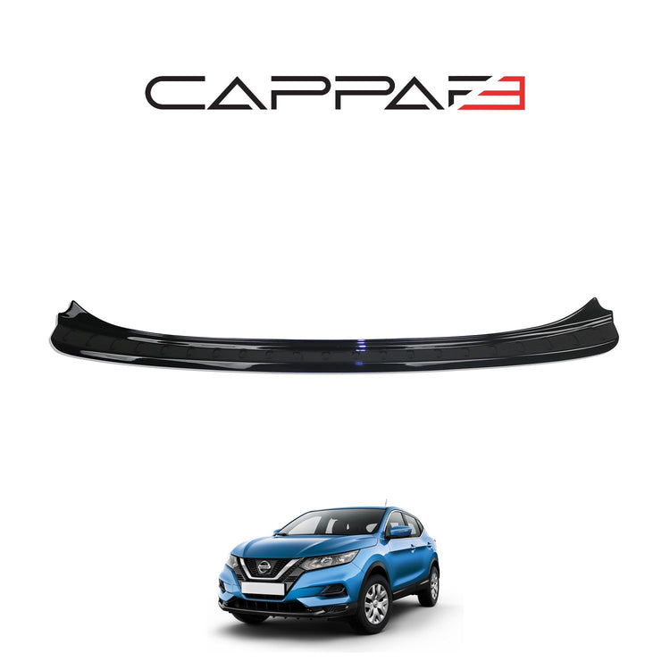Nissan Qashqai 2021 Onwards Rear Bumper Sill Protector Gloss