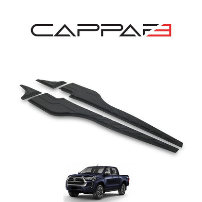 Toyota Hilux 2015 - 2020 Rear Bumper Sill Protector 4pcs