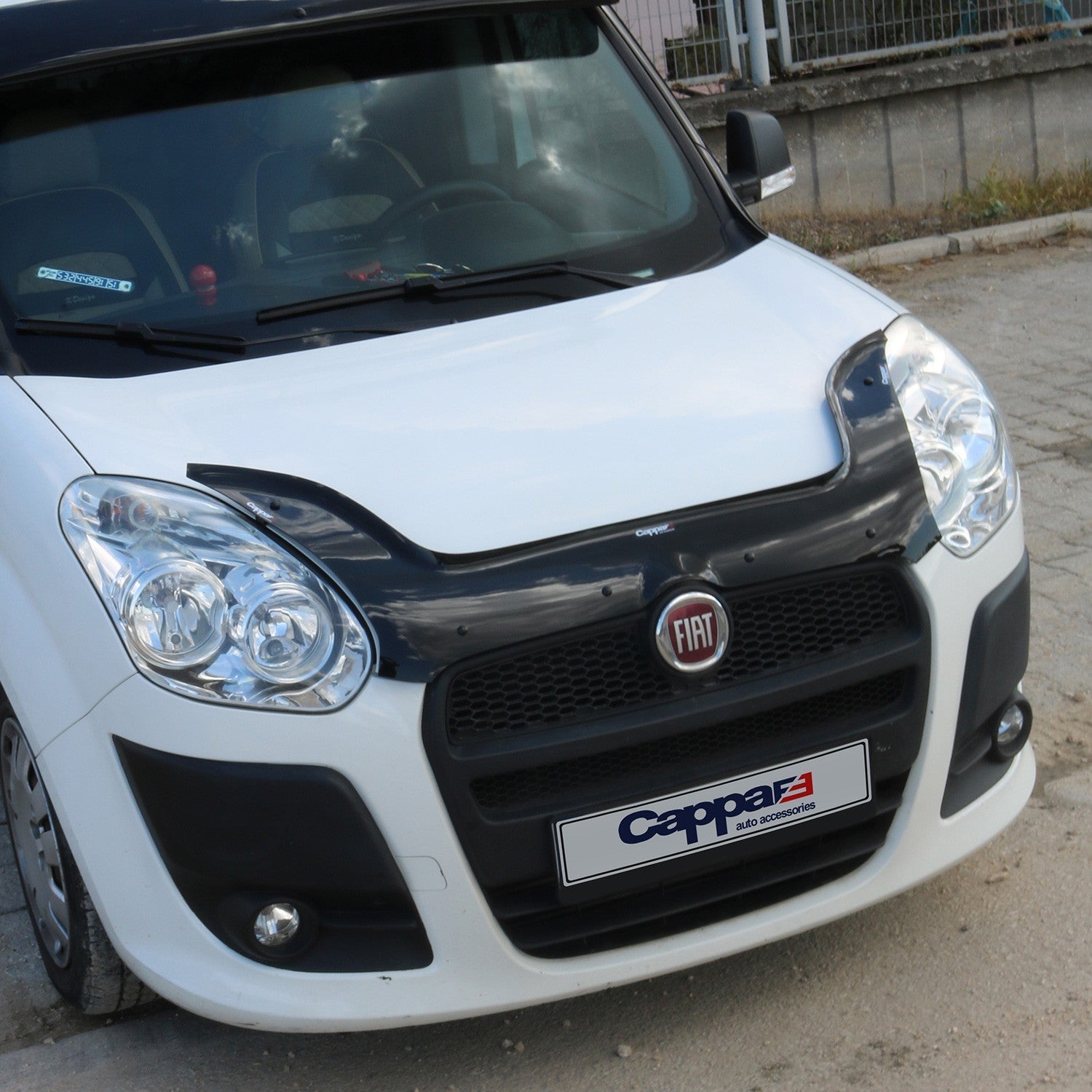 Fiat Doblo 2010 - 2015 Bonnet Deflector 3mm