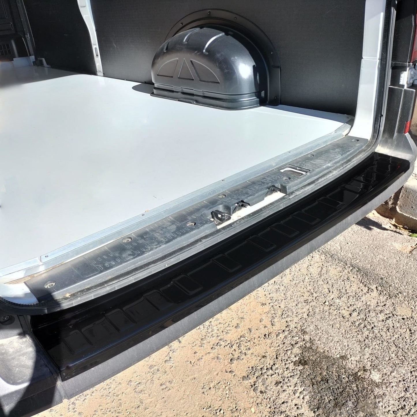 Volkswagen Crafter 2018 Onwards Rear Bumper Sill Protector Matt