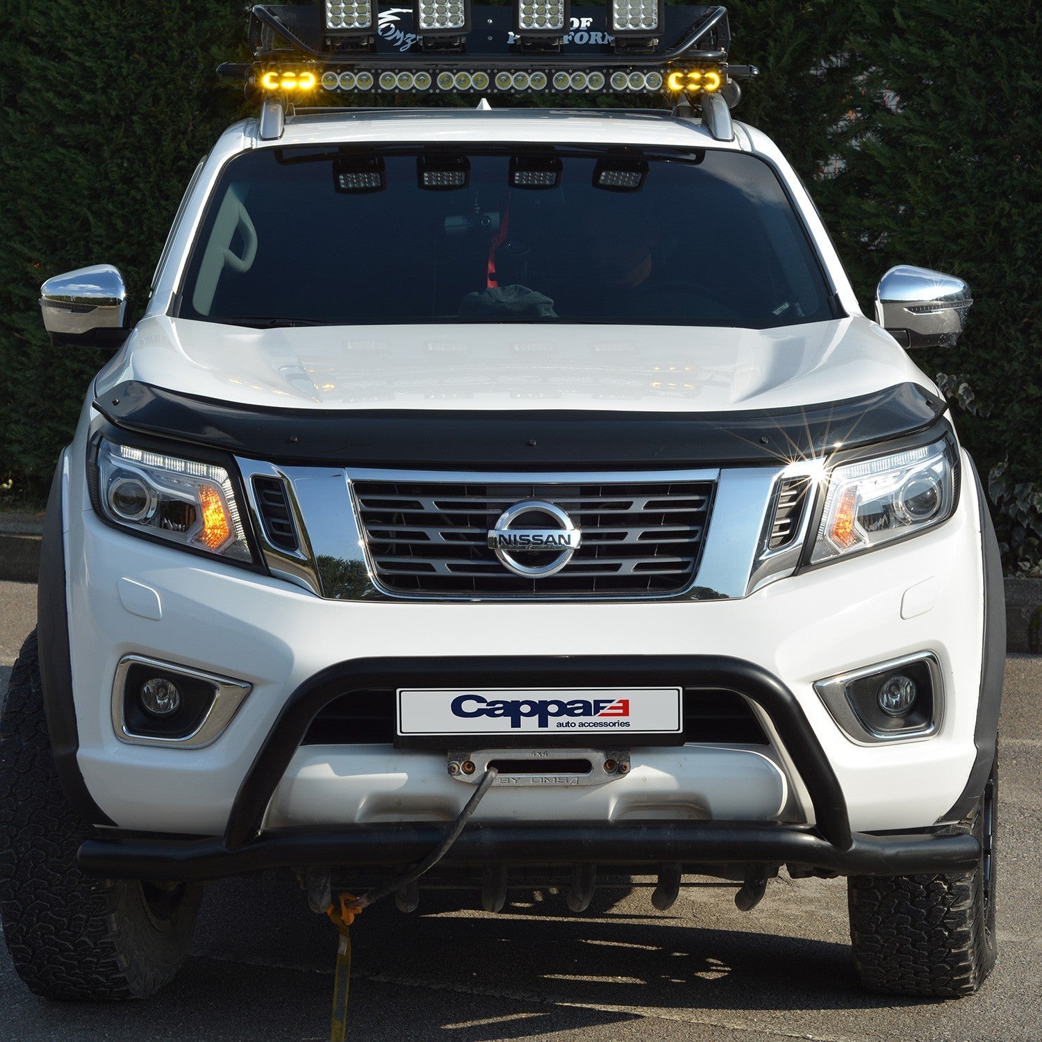 Nissan Navara 2016 - 2021 Bonnet Deflector 3mm