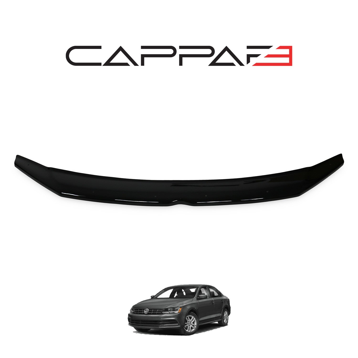 Volkswagen Jetta 2011 - 2019 Bonnet Deflector 3mm