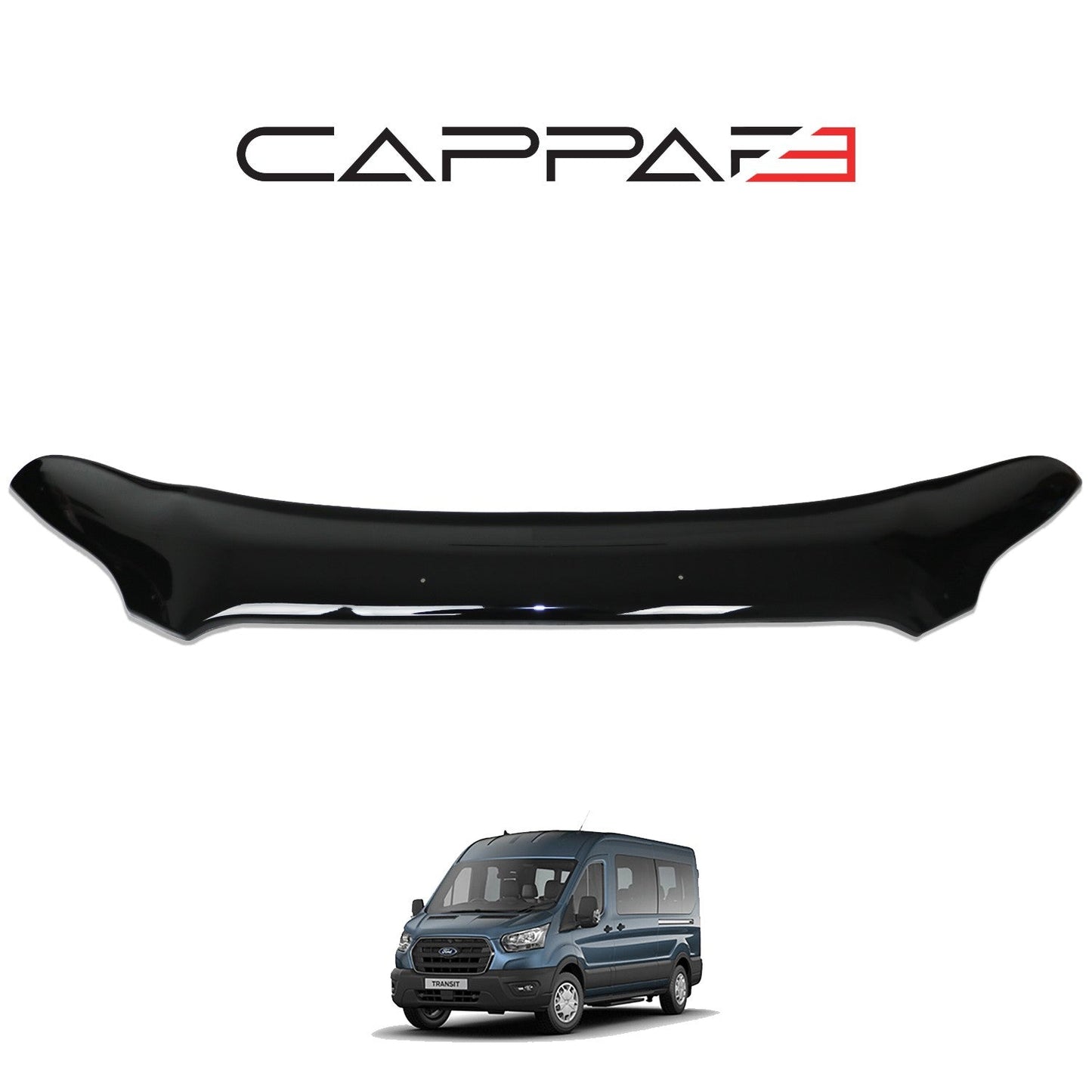 Ford Transit 2019 Onwards Bonnet Deflector 3mm