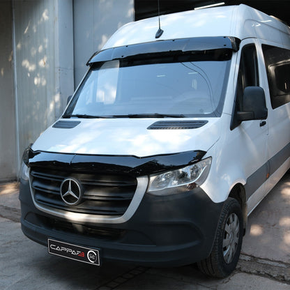 Mercedes Sprinter 2018 Onwards Bonnet Deflector 3mm