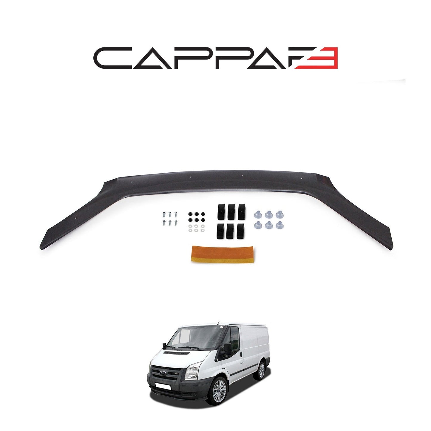 Ford Transit 2006 - 2013 Bonnet Deflector 3mm
