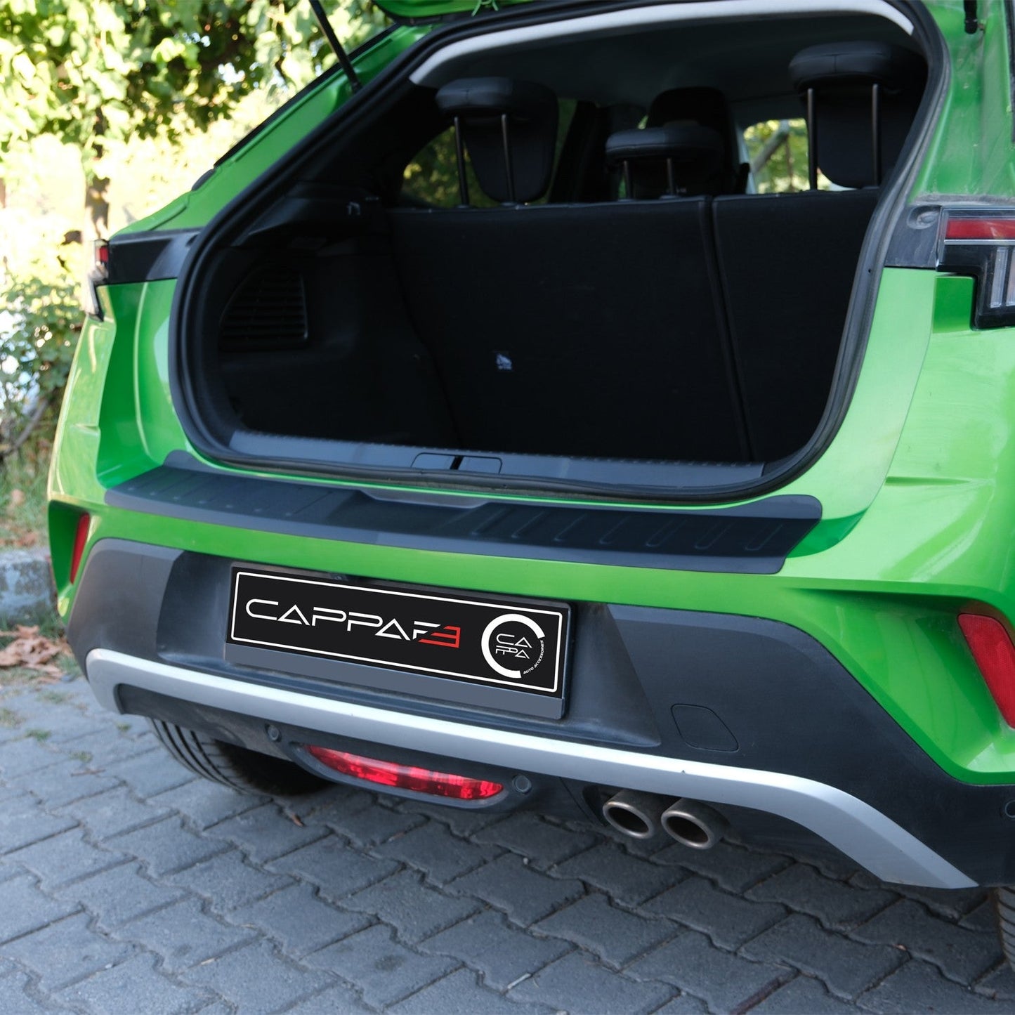 Opel Mokka 2021 Onwards Rear Bumper Sill Protector Matt