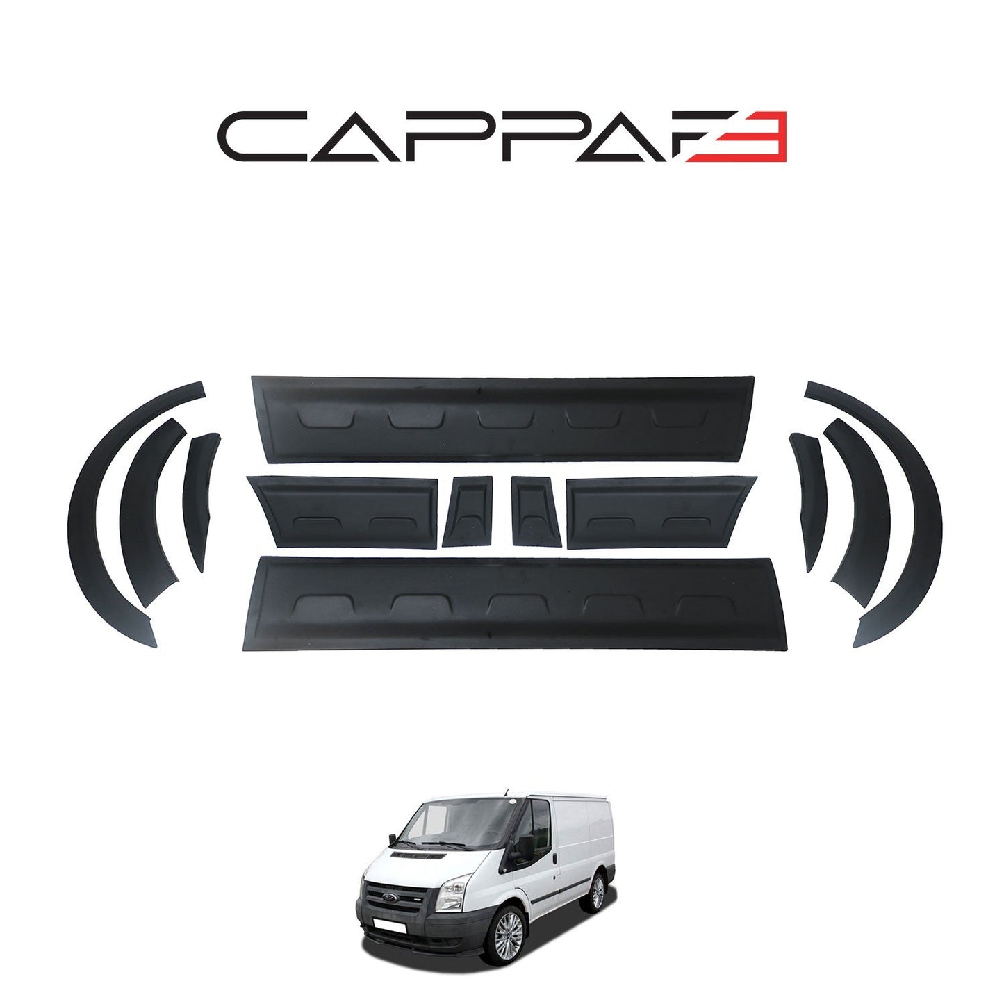 Ford Transit 2006 - 2013 Rear Bumper Sill Protector
