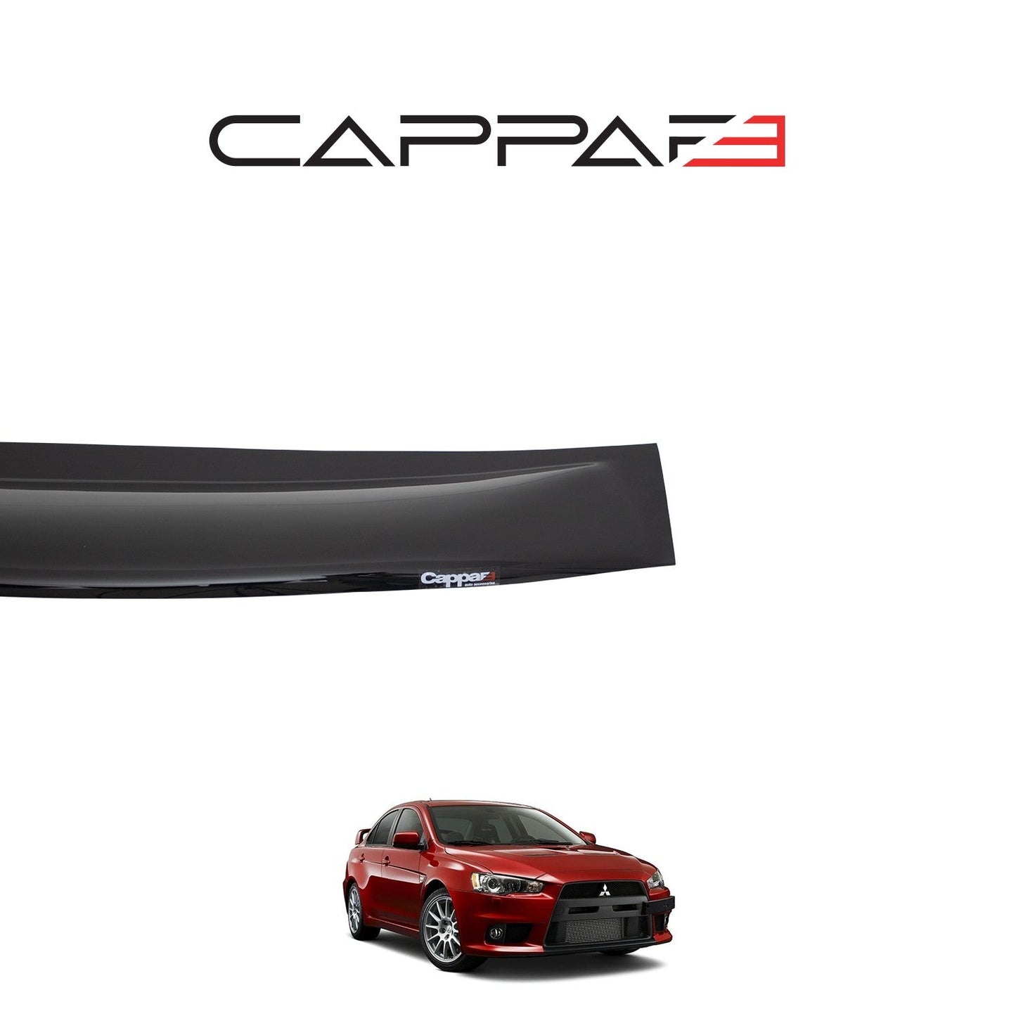 Mitsubishi Lancer 2007 - 2017 Rear Window Spoiler
