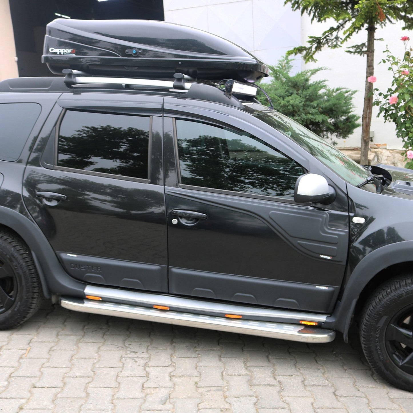 Dacia Duster 2010 - 2017 Rear Bumper Sill Protector 2pcs