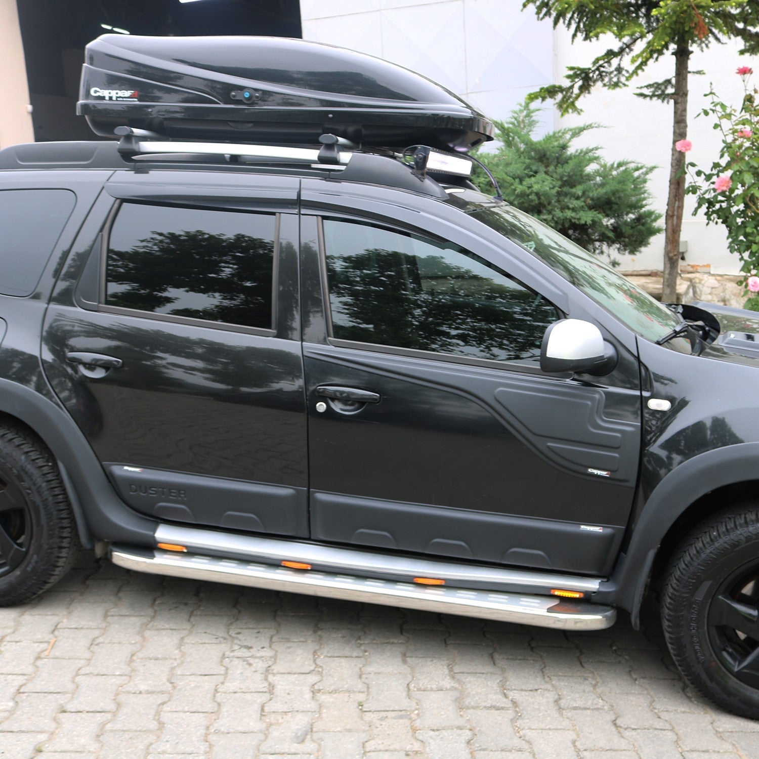 Dacia Duster 2010 - 2017 Rear Bumper Sill Protector 2pcs