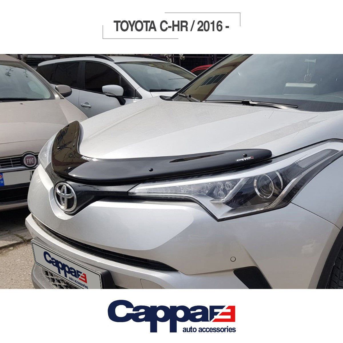 Toyota C-HR 2016 Onwards Bonnet Deflector 3mm