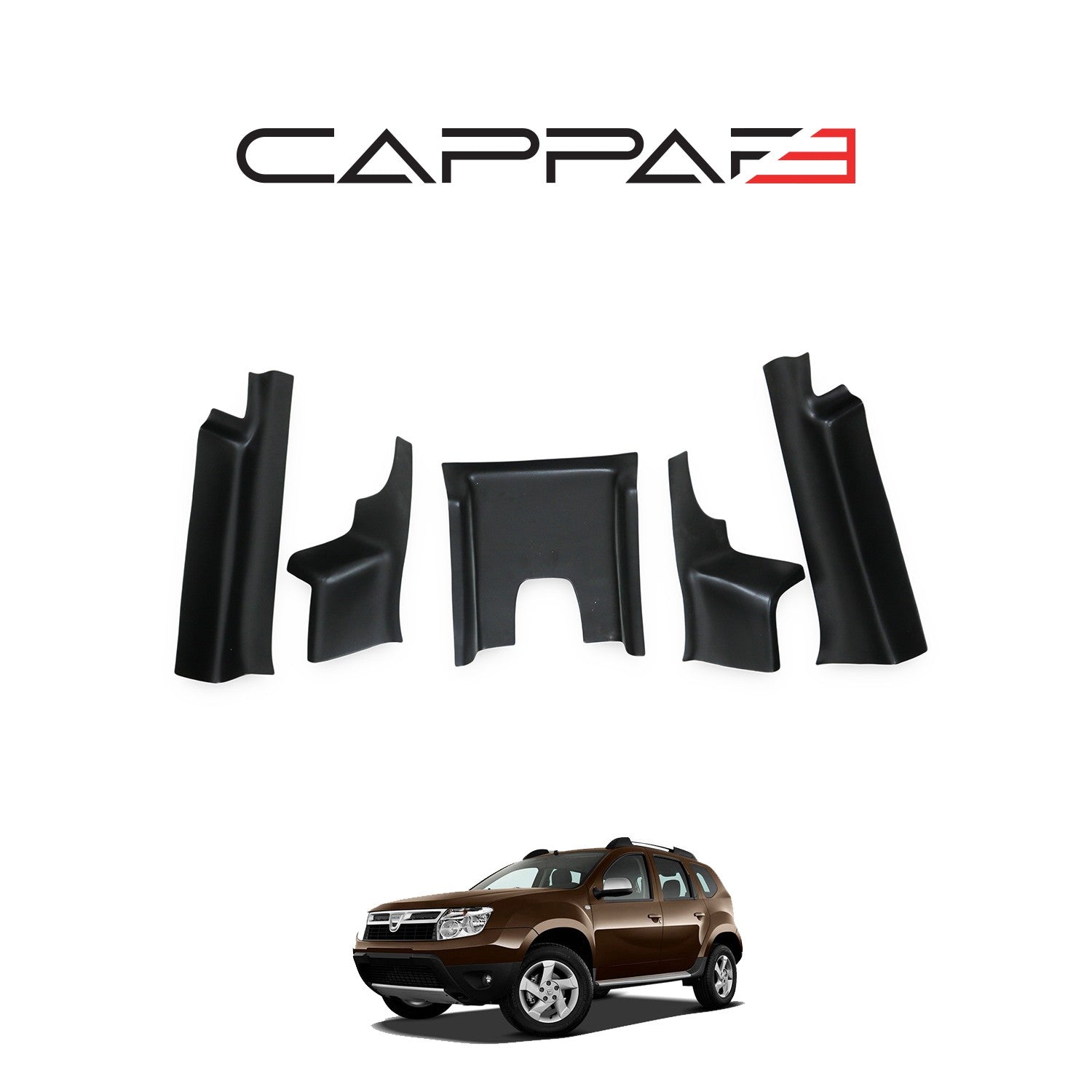 Dacia Duster 2010 - 2017 Interior Trim 5pcs