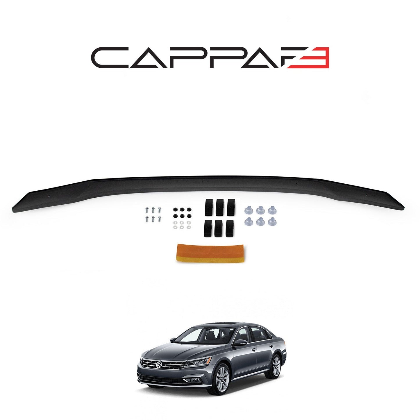 Volkswagen Passat 2015 Onwards Bonnet Deflector 3mm