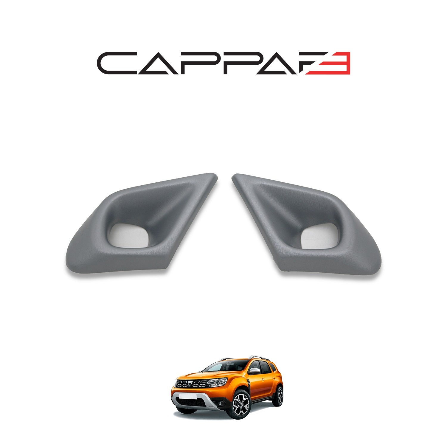 Dacia Duster 2018 - 2024 Fog Lamp Frame 2pcs