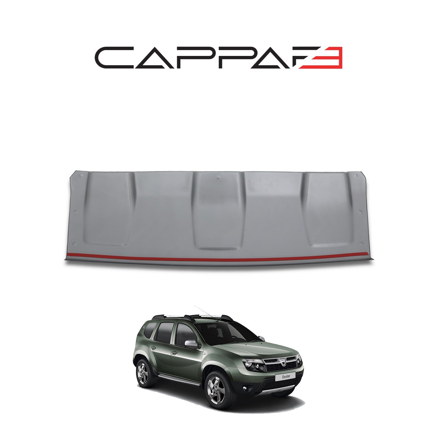 Dacia Duster 2010 - 2017 Front Bumper Diffuser