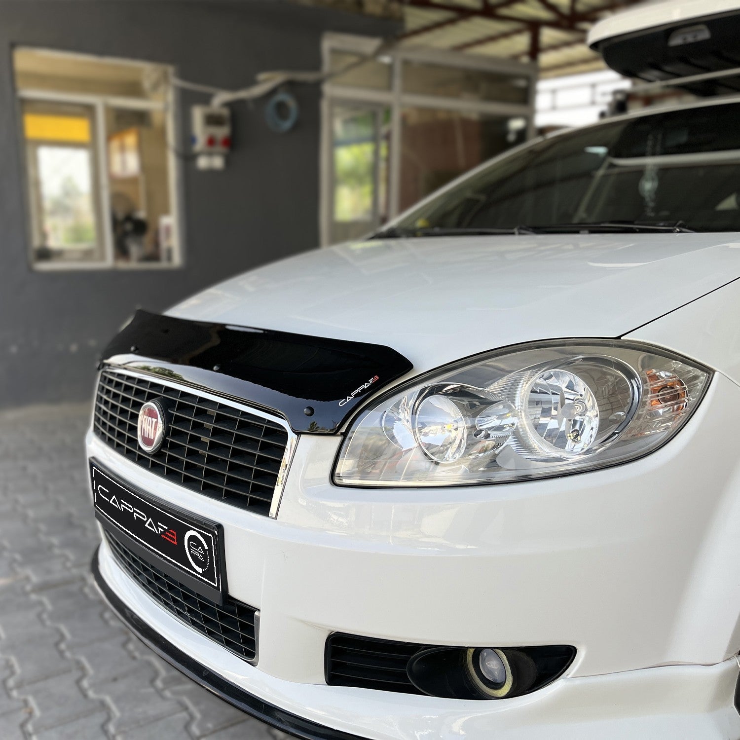 Fiat Linea 2007 - 2018 Bonnet Deflector 4mm