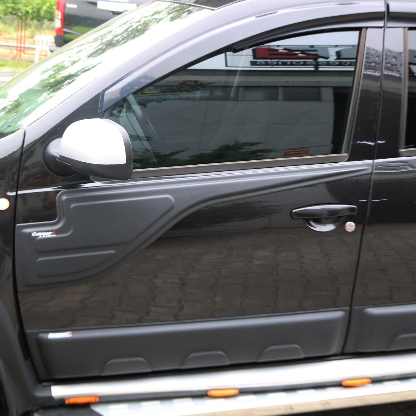 Dacia Duster 2010 - 2017 Rear Bumper Sill Protector 2pcs