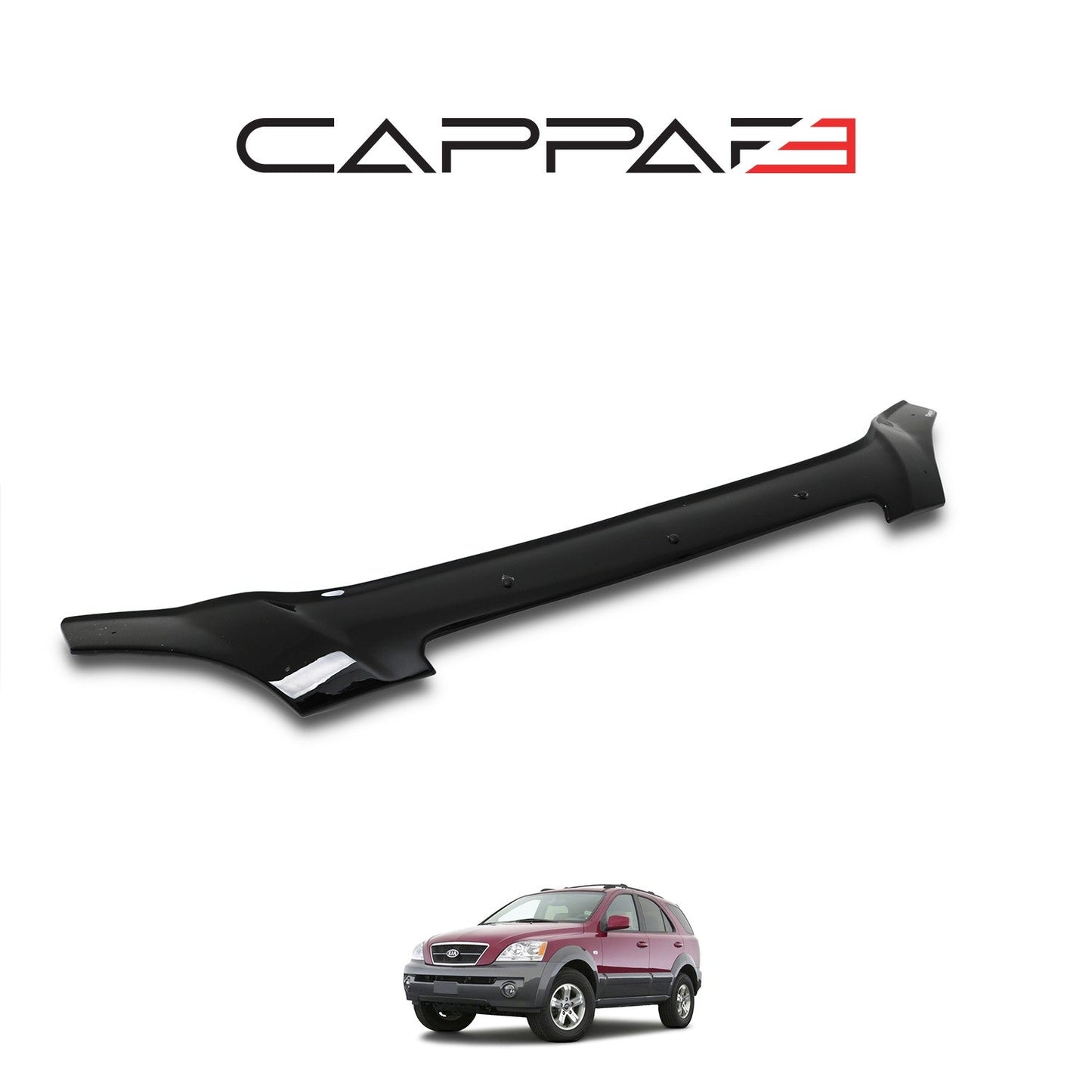 Kia Sorento 2002 - 2006 Bonnet Deflector 4mm