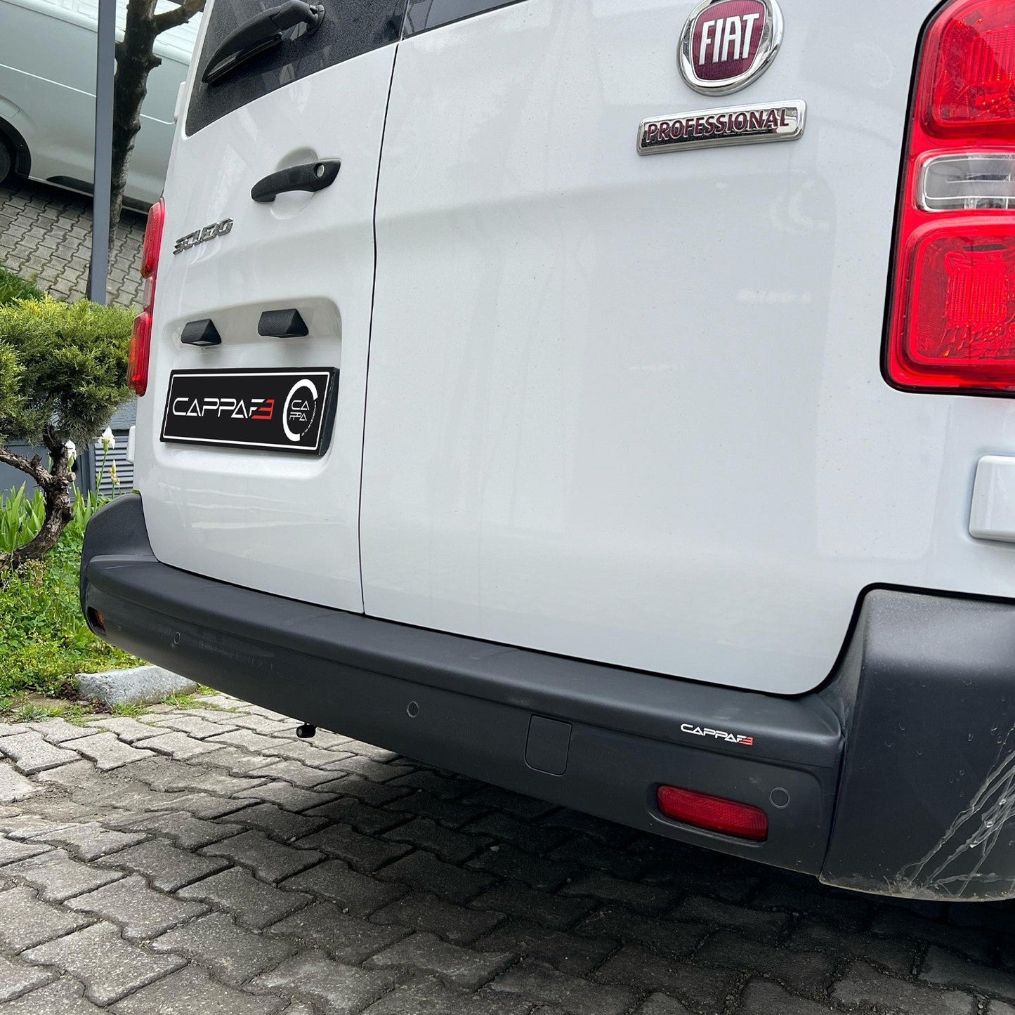 Fiat Scudo 2023 Onwards Rear Bumper Sill Protector Gloss