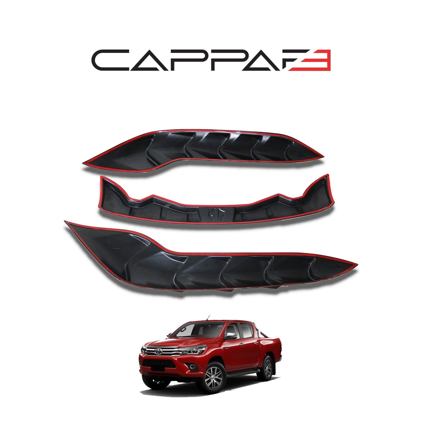 Toyota Hilux 2021 Onwards Dragon Pack 3pcs