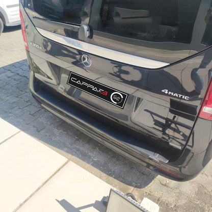 Mercedes V-Class 2019 Onwards Rear Bumper Sill Protector Matt