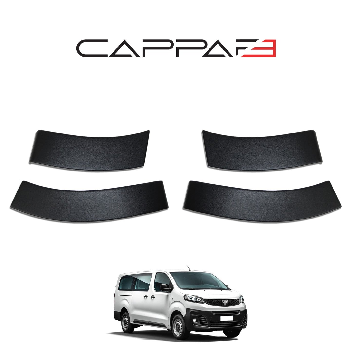 Fiat Scudo 2023 Onwards Fender Flares 8pcs