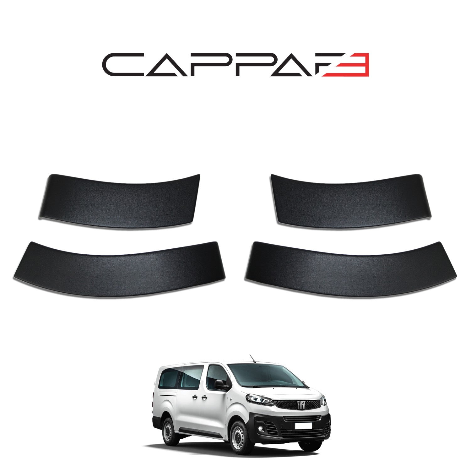 Fiat Scudo 2023 Onwards Fender Flares 8pcs