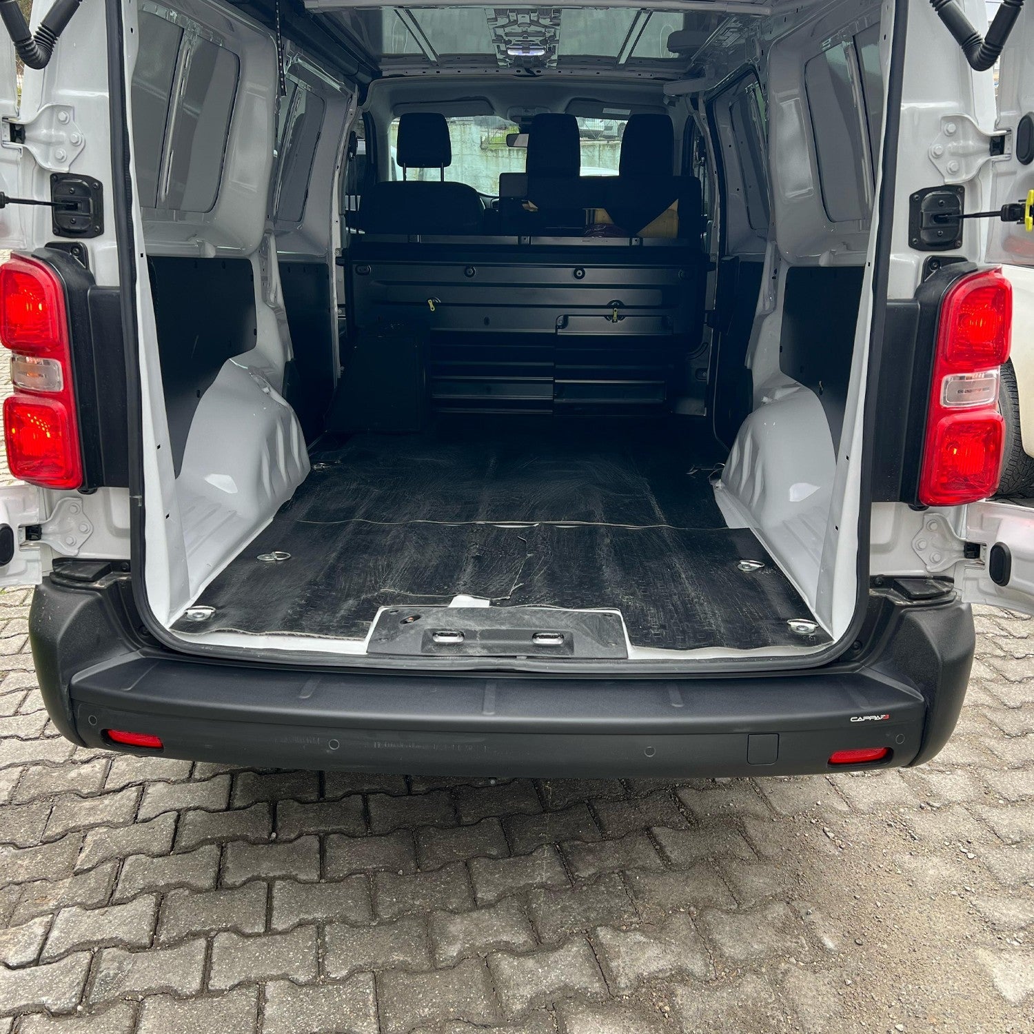 Fiat Scudo 2023 Onwards Rear Bumper Sill Protector Gloss