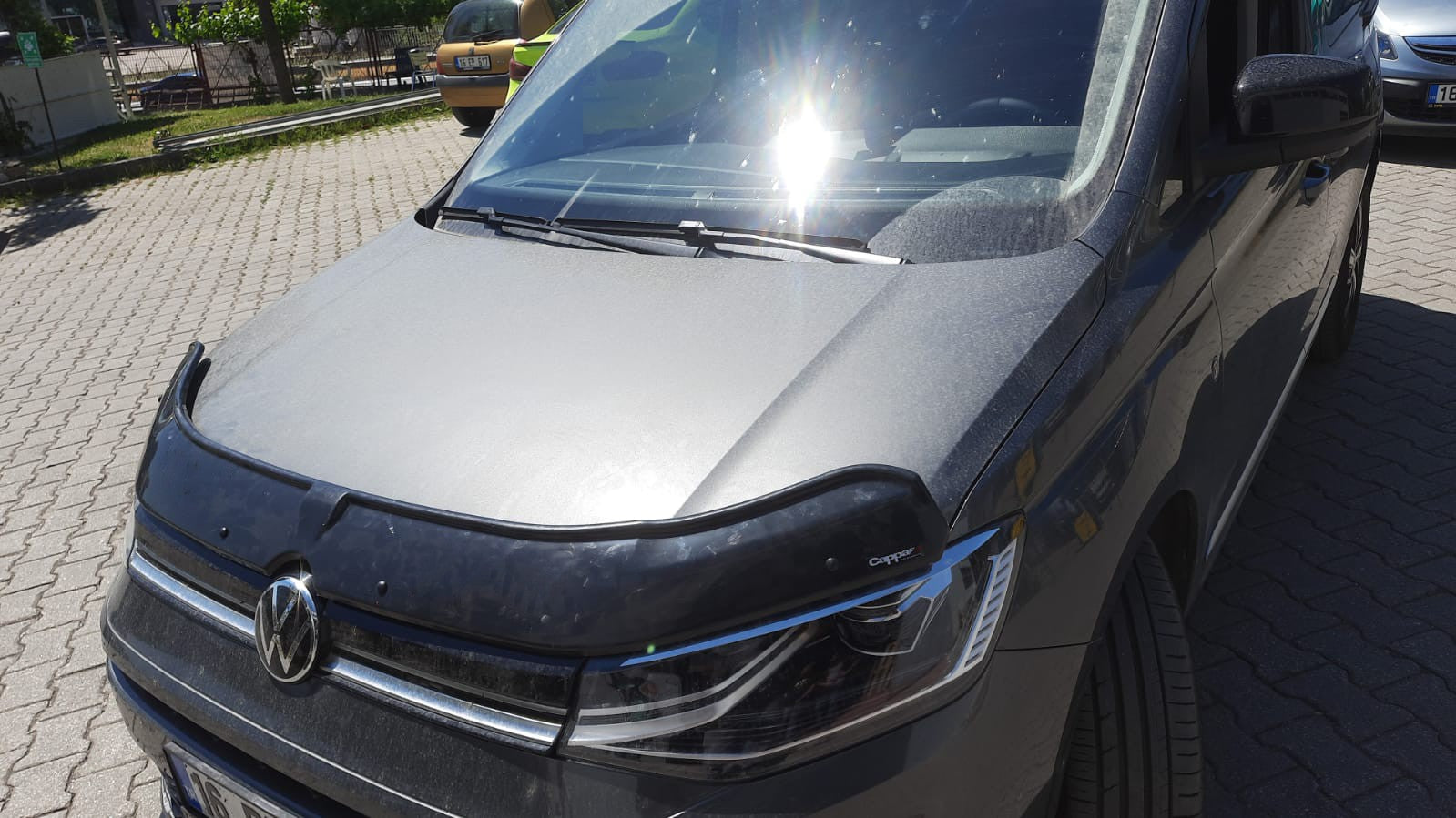 Volkswagen Caddy 2021 Onwards Bonnet Deflector 3mm