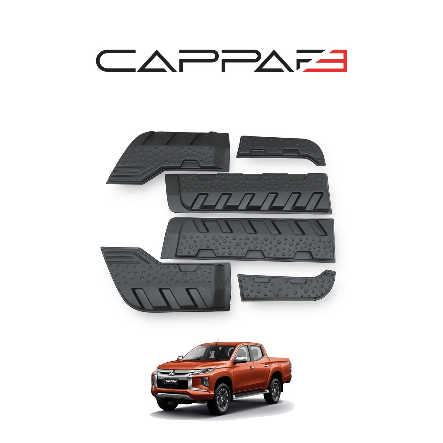 Mitsubishi L200 2019 Onwards Fender Flares 6pcs